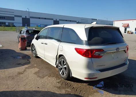 2018 Honda Odyssey Elite from USA, damaged, VIN 5FNRL6H98JB042262
